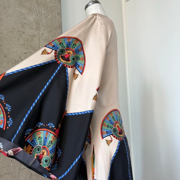 La DoubleJ Aswan Sorella Silk Midi Dress SZ S - Picture 4 of 10